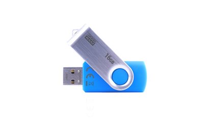 Goodram UTS2 USB flash drive 16 GB USB Type-A 2.0 Blauw, Zilver