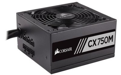 Corsair CX 750M power supply unit 750 W 20+4 pin ATX ATX Zwart